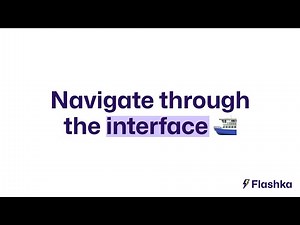 Navigate through the interface ⛴️