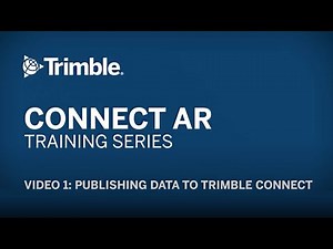 [Lesson 1] Publishing your Data to Trimble Connect