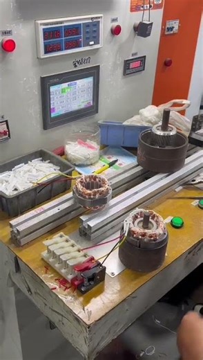 Industrial Ventilation Fan Motor Acceptance Test