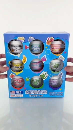 DOPE SLIMES on Instagram: "Dope Slimes Texture Pack!🎁✨ —— introducing our NEW slime texture sampler pack!💙 SO excited to announce our brand new multi-pack — includes 9 2.5oz slimes + and activator spray! we’ve selected a favorite from 9 bestselling slime textures and put in in one kit — perfect for a gift / any slime beginner looking to try an assortment of slime textures!🤩 This took months of planning & it’s finally here, available now at dopeslimes.com!💙 —— #slime #multipack #new #dopeslim