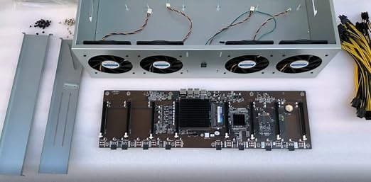 Bitcoin Miner Rig Frame 8 GPU Mining Equipment for Mining