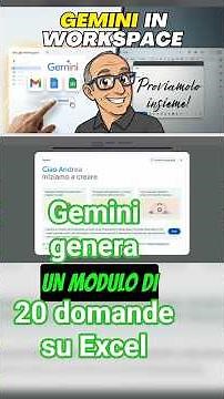 20 Excel questions created by Gemini (here is how) #tutorial #aitools #excel