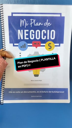 Plantilla Plan de Negocio 📊#plandenegocios #negocios #emprendimiento #administracion #contabilidad #estudiantes #universitarios