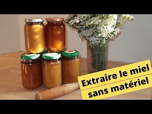 🍯😋 EXTRACT HONEY WITHOUT SPECIFIC EQUIPMENT 🍯😋