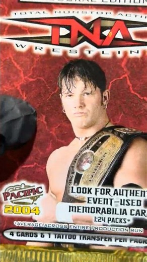 2004 TNA Wrestling Card Pack Opening Looking for AJ Styles Rookie Card!