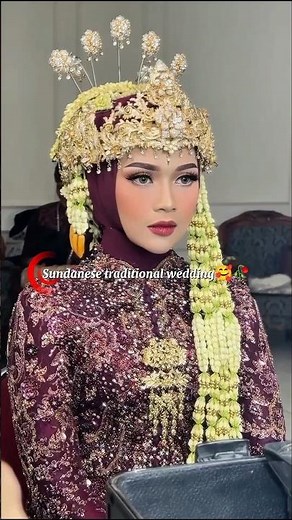 ✨ Experience the beauty of Sundanese Traditional Wedding from West Java, #fypシ゚viral #SundaneseBride