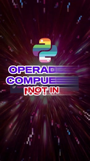 Operador not in Python