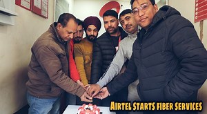 Airtel company launches fiber services in Mandi | TSM Airtel, Nirmal Singh in conversation with Waseem Haidery | POONCH TIMES
