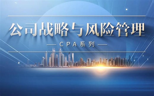 公司战略与风险管理-上海立信会计金融学院