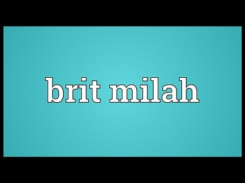 Brit milah Meaning