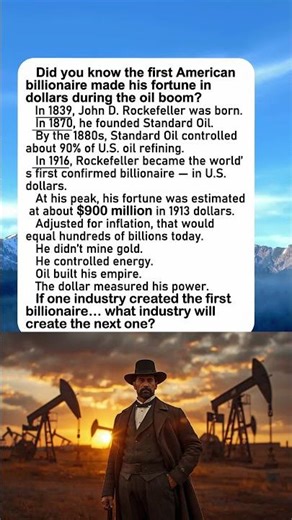 The First Billionaire in U.S. History