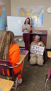 48K views · 236 reactions | Military Husband Surprises Wife After Long Deployment  This video was produced by Network Media and Network Media Cares | Las Vegas Actor Showcase | Facebook