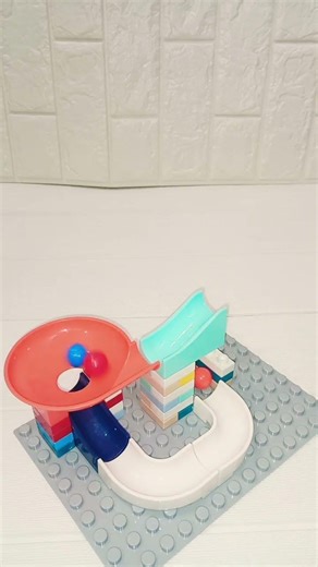 Marble Run Asmr Haba Wave Slope #marblerun #satisfying #shorts #12