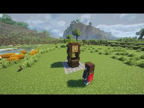 Minecraft Clock Design Tutorial