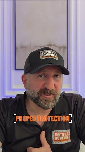 The correct way to install a new roof.