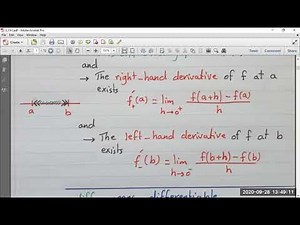 Ch3 Part 1 Differentiation