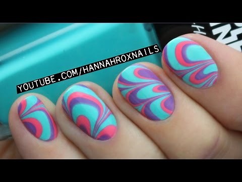 Water Marble Nail Art (Tips & Tricks!)