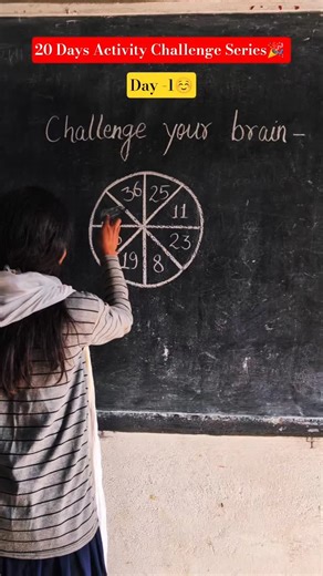 CreativitywithAlia on Instagram: "Day 1 of 20 Days Activity Challenge Series 🤗 . . . . . . #school #activities #bpscteacher #reels #trendingreels"