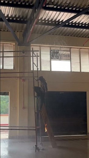 Fire Sprinkler Testing and Maintenance | Testing of Fire Sprinkler System | Fire #firefighting#fire