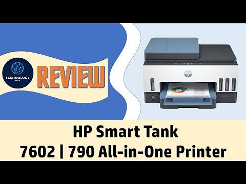 HP Smart Tank 7602 | 790 All In One printer - Review
