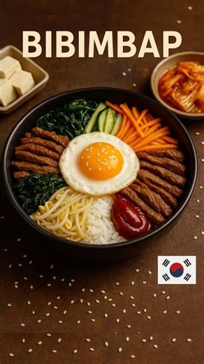 🌈 BIBIMBAP – THE KOREAN MASTERPIECE IN A BOWL 🇰🇷🔥full #easyrecipes #koreanbeef #authentickorean