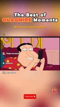 The Best of QUAGMIRE Moments #familyguy #funny #usa #quagmire
