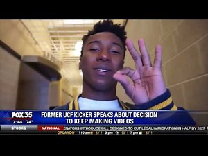 Former UCF Kicker Speaks About Decision to Keep Making Videos