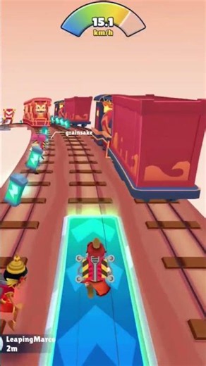 race mode vs subway surfers 2026 #gaming #subwaysurfers