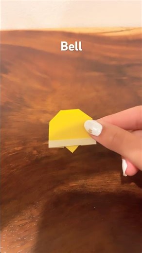 Bell Origami | Day 11 | #christmas #viral #diy #origami #bells #blowup #sub