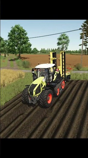 🚜Field Leveling with Claas Axion 960 Terra Trac #FarmingSimulator25 #tractorlife #Leveling