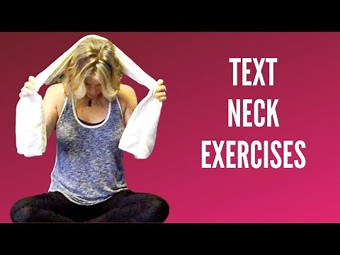 Text Neck and Cell Phone Pain Relief: Easy Exercises and Stretches