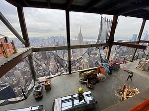 One of the coolest experiences ever! A little while ago I got invited to The Summit, New York's newest observation deck, while they were building and I really wanted to share this sneak preview with you! https://www.newyork.co.uk/one-vanderbilt-the-summit-tickets/ | New York - NewYork.co.uk