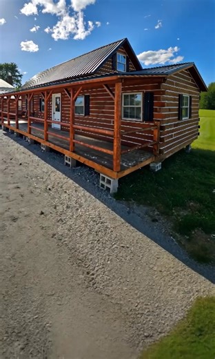 8.4K views · 93 reactions | Amish-Built 3 Bedroom Cabin  | Log Cabin | Facebook