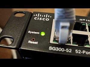 System LED on Cisco SG300-52 Yellow Blinking
