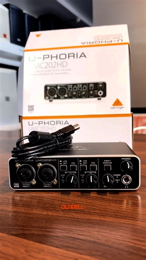Auxell Musical Equipment on Instagram: "Behringer Uphoria UMC202HD Audio Interface with MIDAS Mic Preamplifiers❗️ www.auxellmusical.online To place your orders send us a DM/WhatsApp - 08069478862 Auxell Musical Equipment Plaza 14 Emma Abimbola Cole, Off Freedom Way lekki phase 1. 08069478862 ALABA LAGOS BB24D, alaba intl market ojo, Lagos. 08069478862"