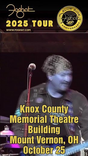 This Saturday, October 25th! 🎶 🎸🥁 Come out to the historic Knox Memorial Theater in Mount Vernon