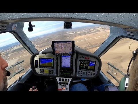 Flight Design CTLS - Local Flight, Wing Camera, Touch-n-Go