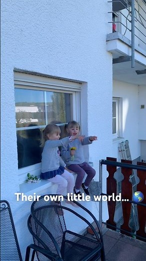 Twin Sisters Singing on the Windowsill ☀️👭 | Pure Sunny Day Joy