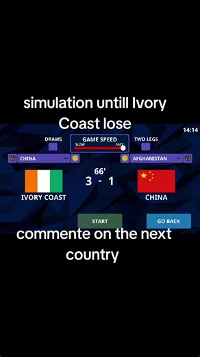 #simulation #football #ivorycoast