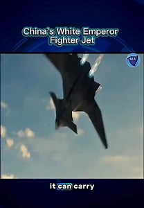 219K views · 5K reactions | China's White Emperor fighter jet ✈️ Witness the mastery of engineering and innovation as this incredible aircraft showcases its capabilities.  #WhiteEmperor #FighterJet #Aviation #Innovation #China | Maeshiel Arsenal | Facebook