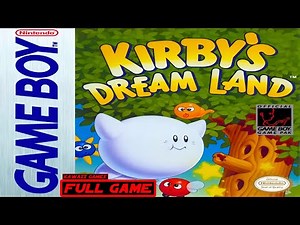 Kirby's Dream Land [GAME BOY] Gameplay Walkthrough FULL GAME [4K60ᶠᵖˢ🔴]