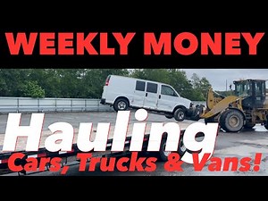START CAR HAULING with Flatbed GOOSE NECK TRAILER and HOW TO STAY LOADED Hotshot Driver Pay