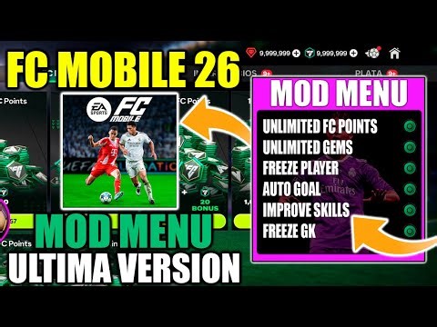 NEW! FC MOBILE MOD MENU HACK ✅ Unlimited Money, Fc Points in EA SPORTS FC MOBILE 2025 (iOS/Android)