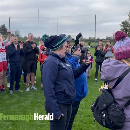 25K views · 180 reactions |  St Patrick’s Donagh captain Patrick Grue receives the Fermanagh Junior Football Championship title from county chairman Brian Armitage! | Fermanagh Herald | Facebook