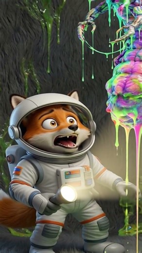 ⚠️ SPACE EMERGENCY! 🚀 Nick Saves Judy from the Alien Ear Worm! 🐛🐰 | Zootopia Space #zootopia