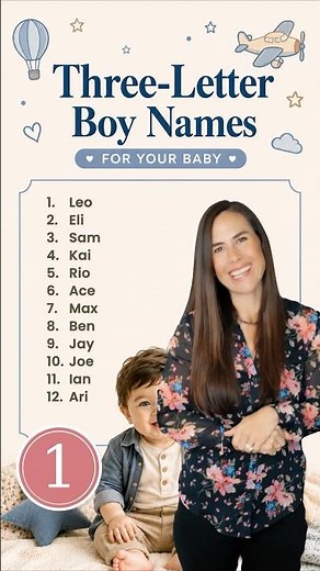 48 Three-Letter Boy Names You’ll Want to Save | Part 1