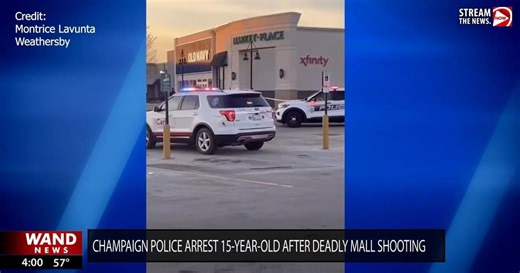 Second teen arrested in connection with fatal shooting at Champaign shopping mall