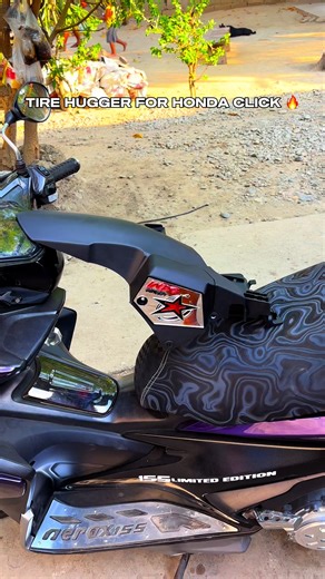 Honda Click V4 Tire Hugger & Side Mirror