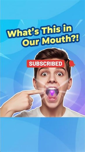 What’s That Little Thing Hanging in Our Mouth? 😲#shorts #facts