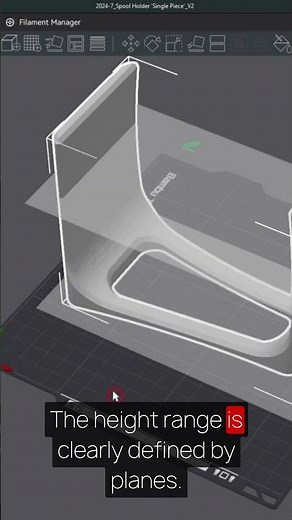 📏 Bambu Studio Height Range Modifier - Bambu Studio Layer Height - Variable Layer Height | #Shorts